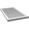 Ekena Millwork Vertical Surface Mount PVC Gable Vent: Functional, w/ 2"W x 2"P Brickmould Sill Frame, 22"W x 40"H GVPVE22X4003SF - alternate 2